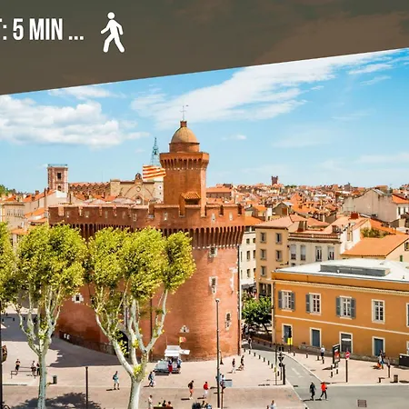 Апартаменты Au Coeur De Перпиньан